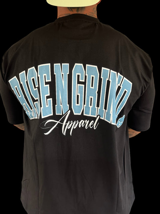 “ Rise and grind” oversized training tee (digital print)