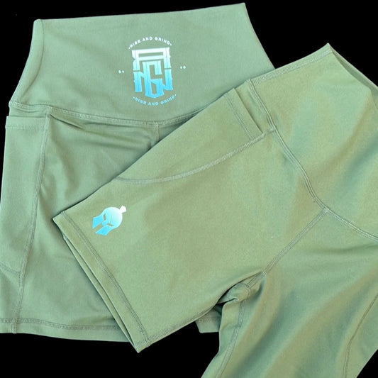 Rng Khaki bike shorts