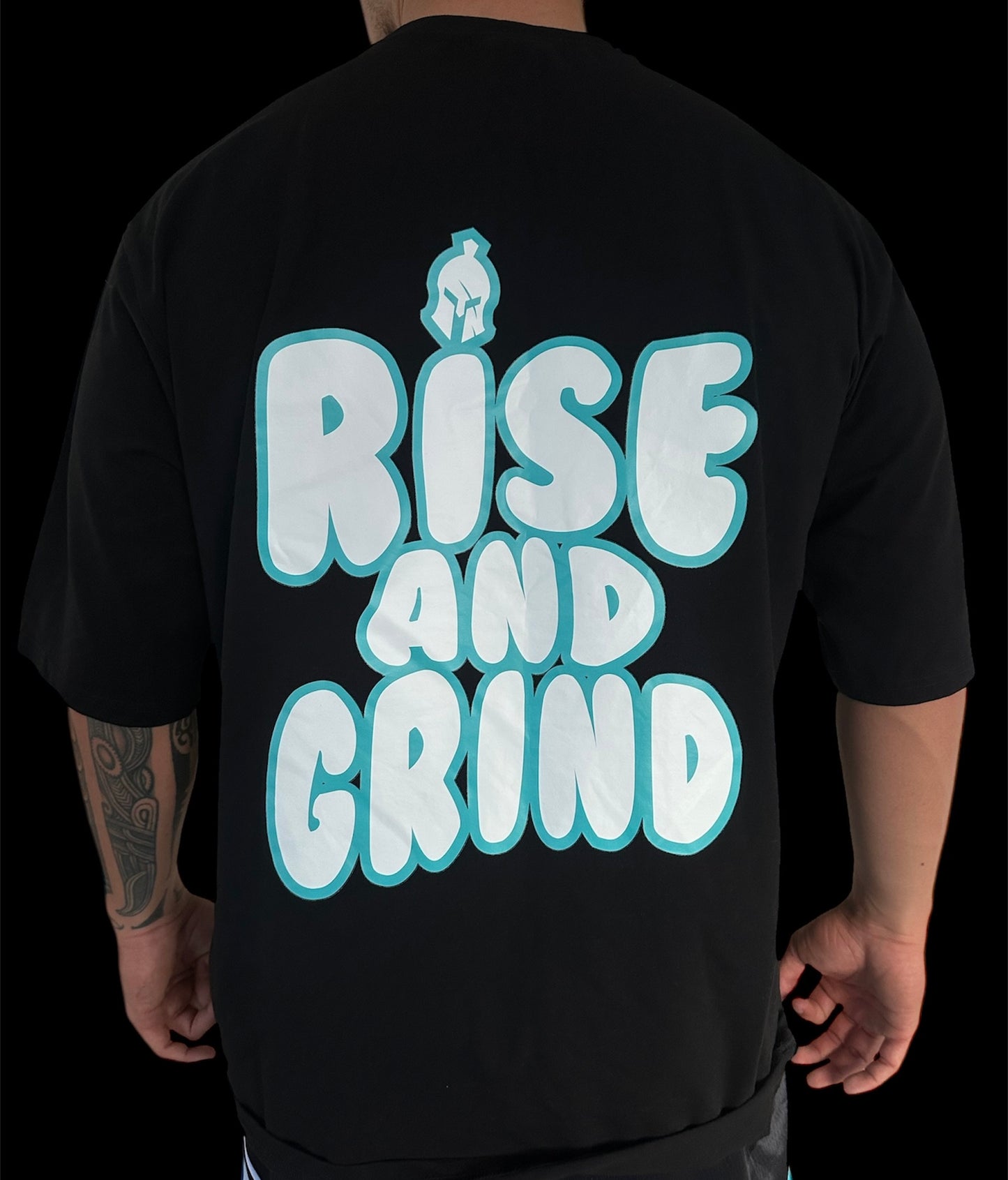 Rise and Grind Bubble Tee (oversized)