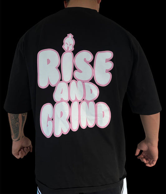 Rise and Grind Bubble Tee (oversized)