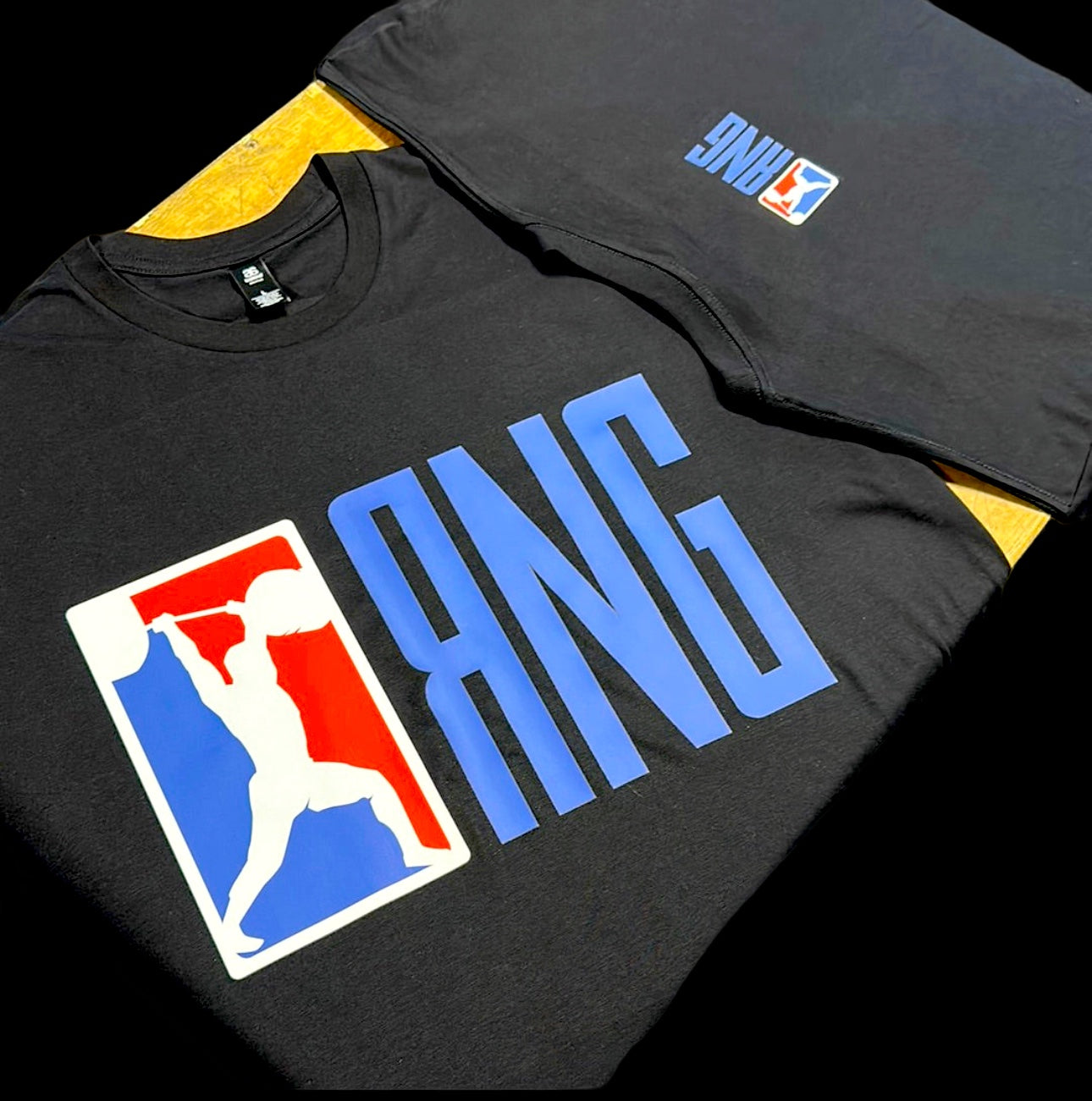 Rng barbell club tee