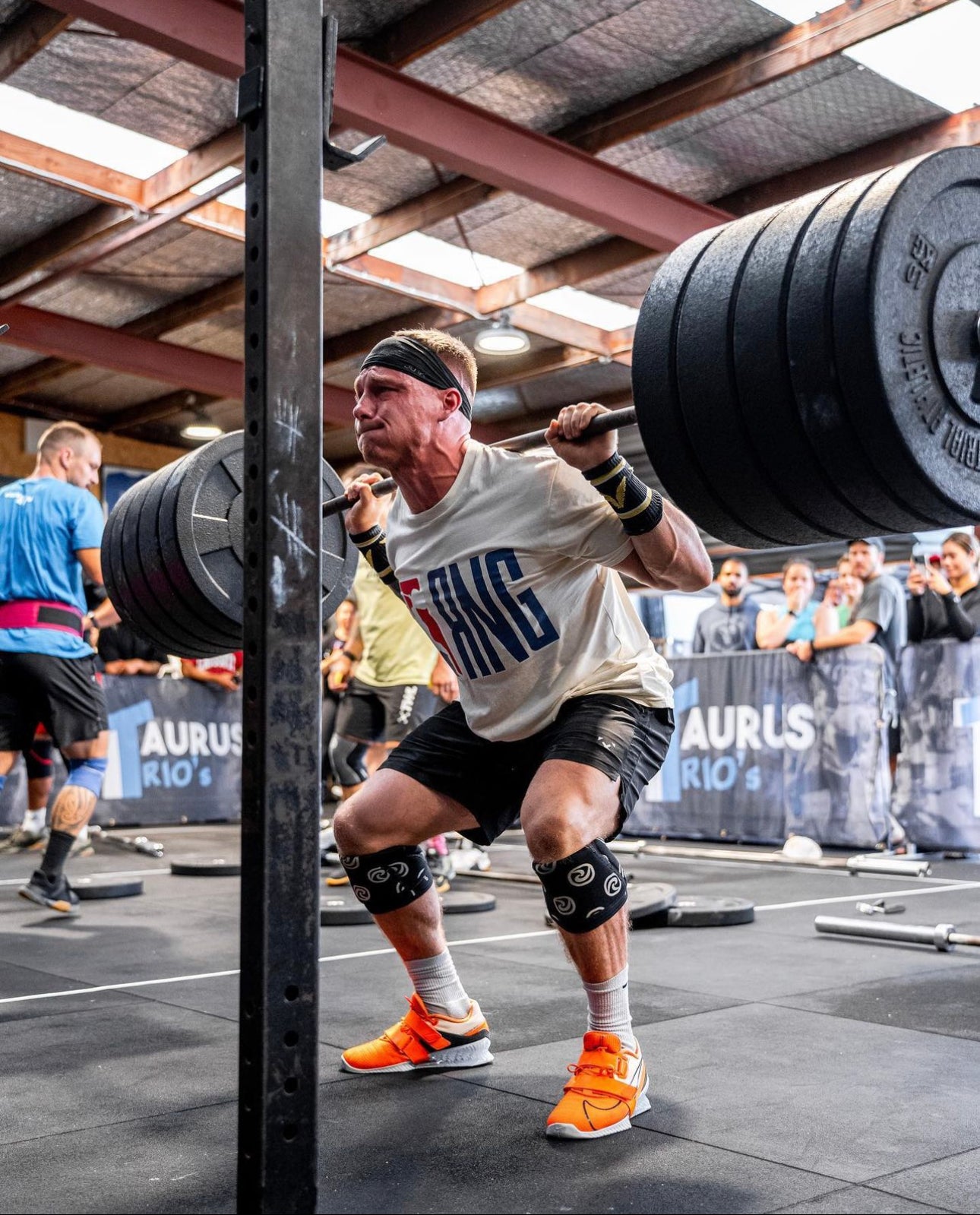 Rng barbell club tee